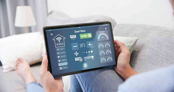 Internet Of Energy | Use Man Holding Tablet Watching Stats