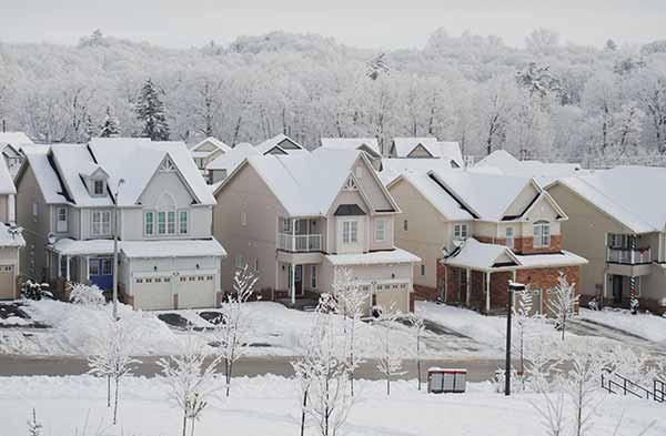 Moving to Ontario | Setting up Utilities in Winter Snow Photo