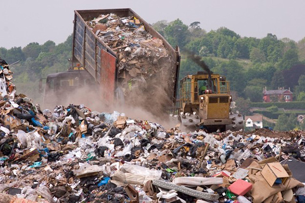 Landfill Quary to Be Converted Trash and Waste
